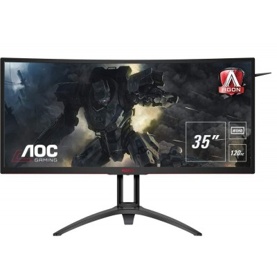 Monitor LED AOC AG352UCG6 Gaming Curbat WQHD Negru