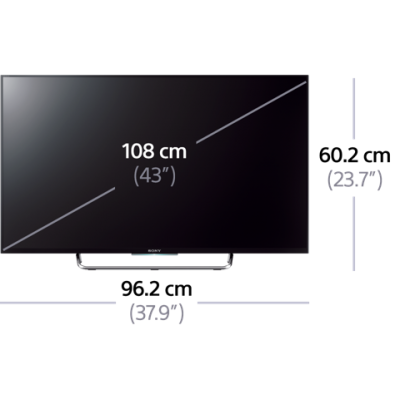 LED TV 3D SMART SONY BRAVIA KDL-50W808C FULL HD