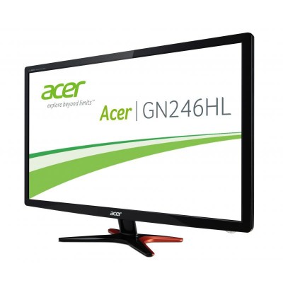 Monitor LED Acer GN246HLBBID Full Hd Negru